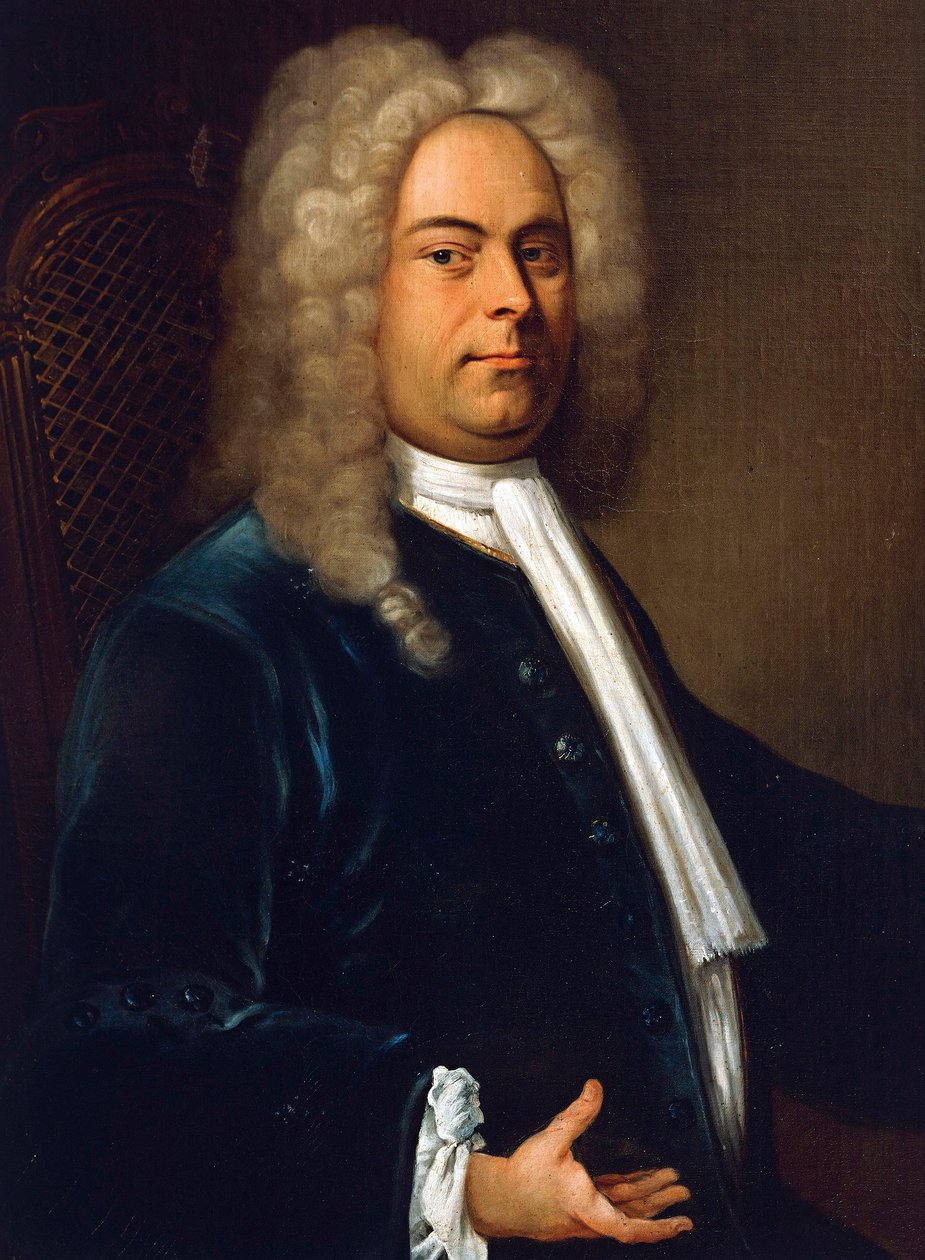 George Frideric Händel (yksityiskohta) tekijältä Unbekannt Unbekannt