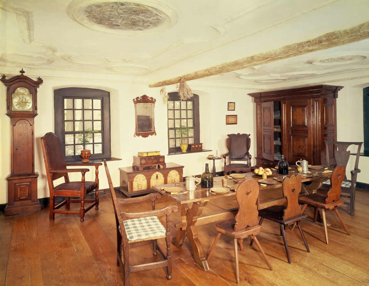Kershner Parlour, Wernersville, Pennsylvania, 1755 tekijältä Unbekannt Unbekannt