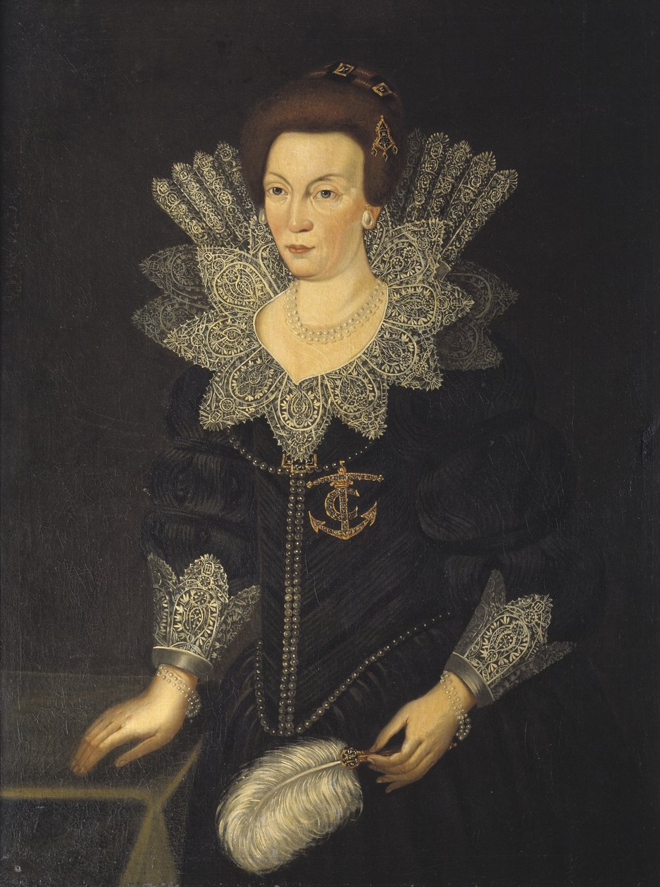 Kristina Holstein-Gottorpista, n. 1610 tekijältä Unbekannt Unbekannt