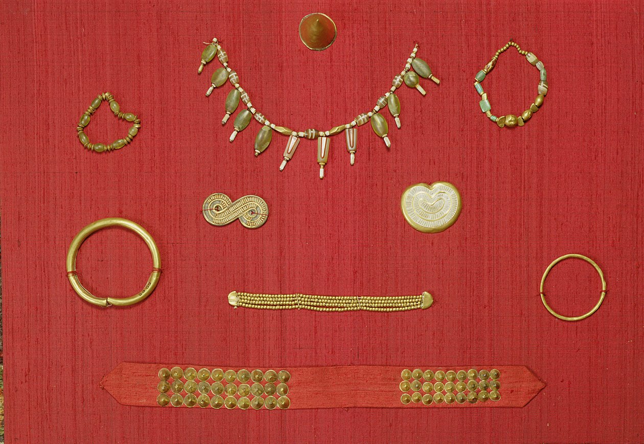 Valikoima koruja, Harappa, 2300-1750 eKr tekijältä Unbekannt Unbekannt