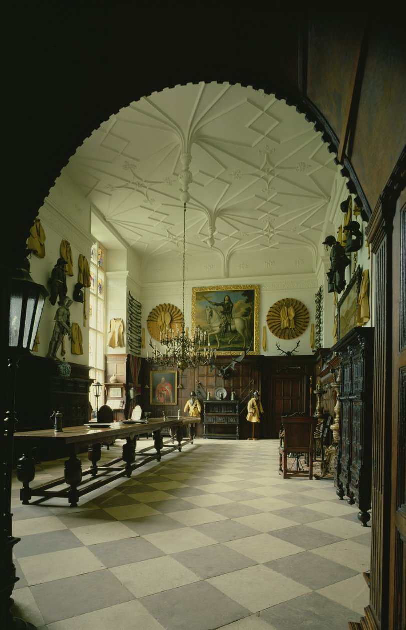 Hall, Littlecote House, Wiltshire tekijältä Unbekannt Unbekannt