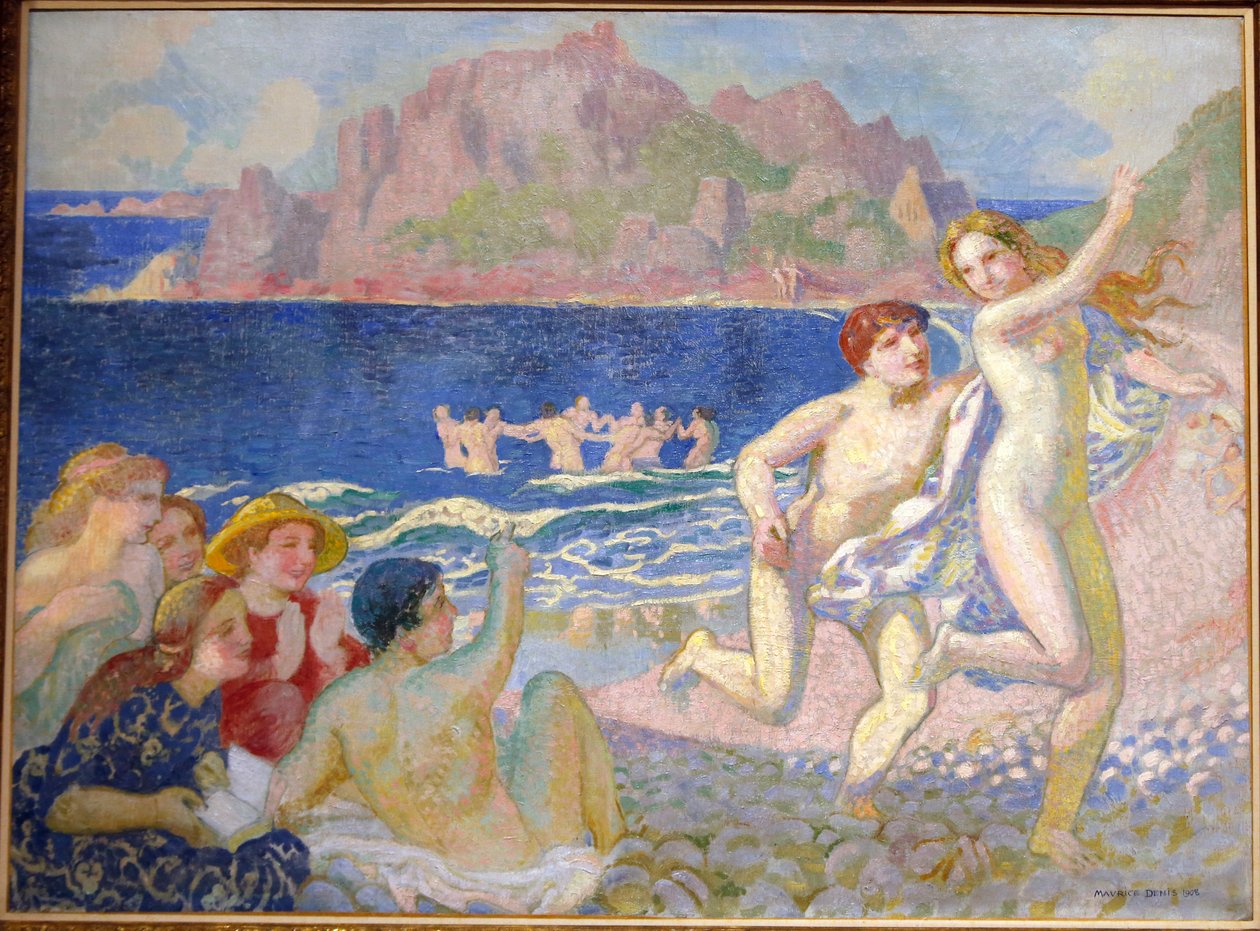 Maurice Denis -museo, Saint Germain en Laye, Ranska, Maurice Denis, Galatee tai La Poursuite tekijältä Unbekannt Unbekannt