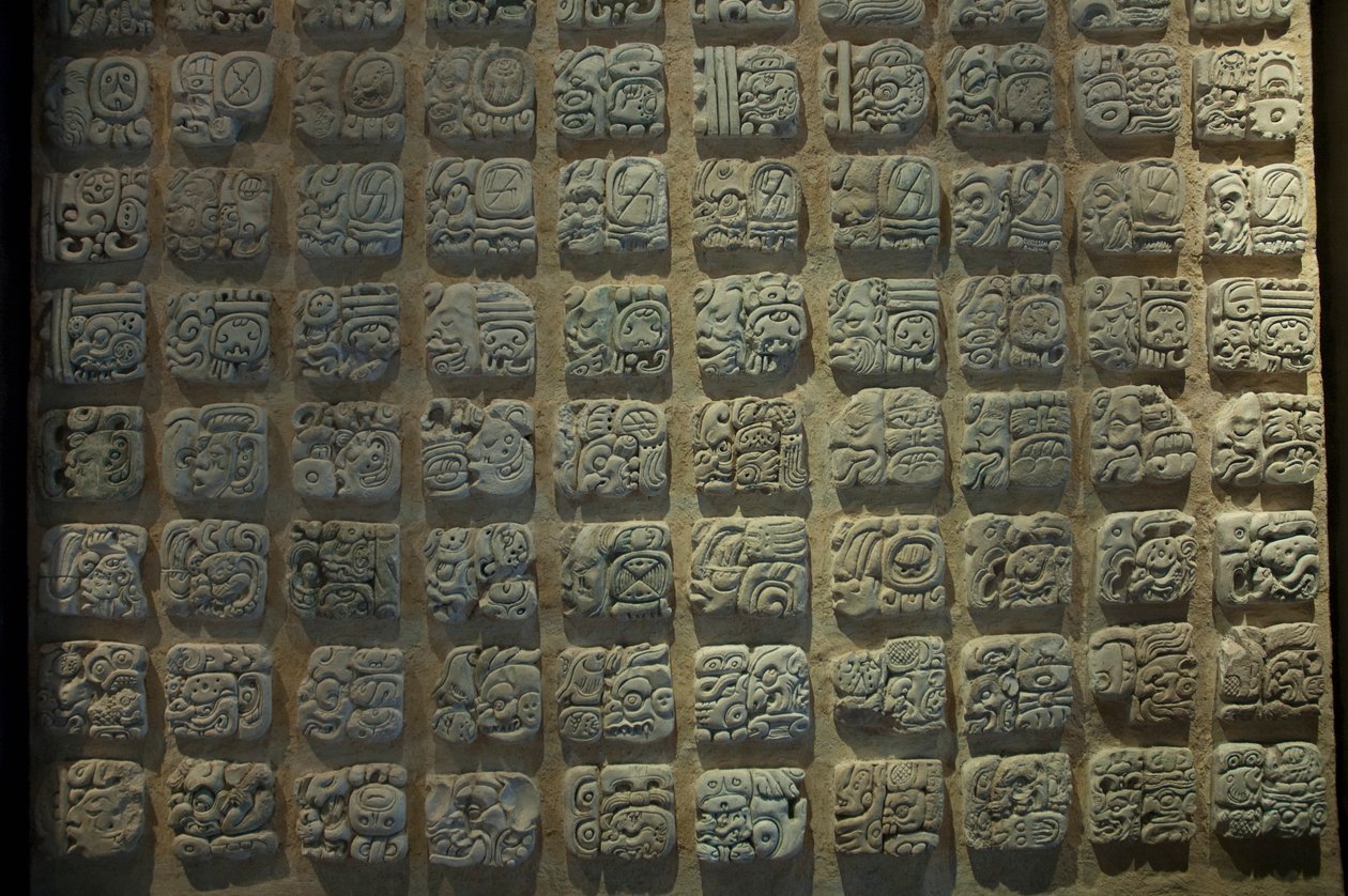 Mayan Glyfit tekijältä Unbekannt Unbekannt