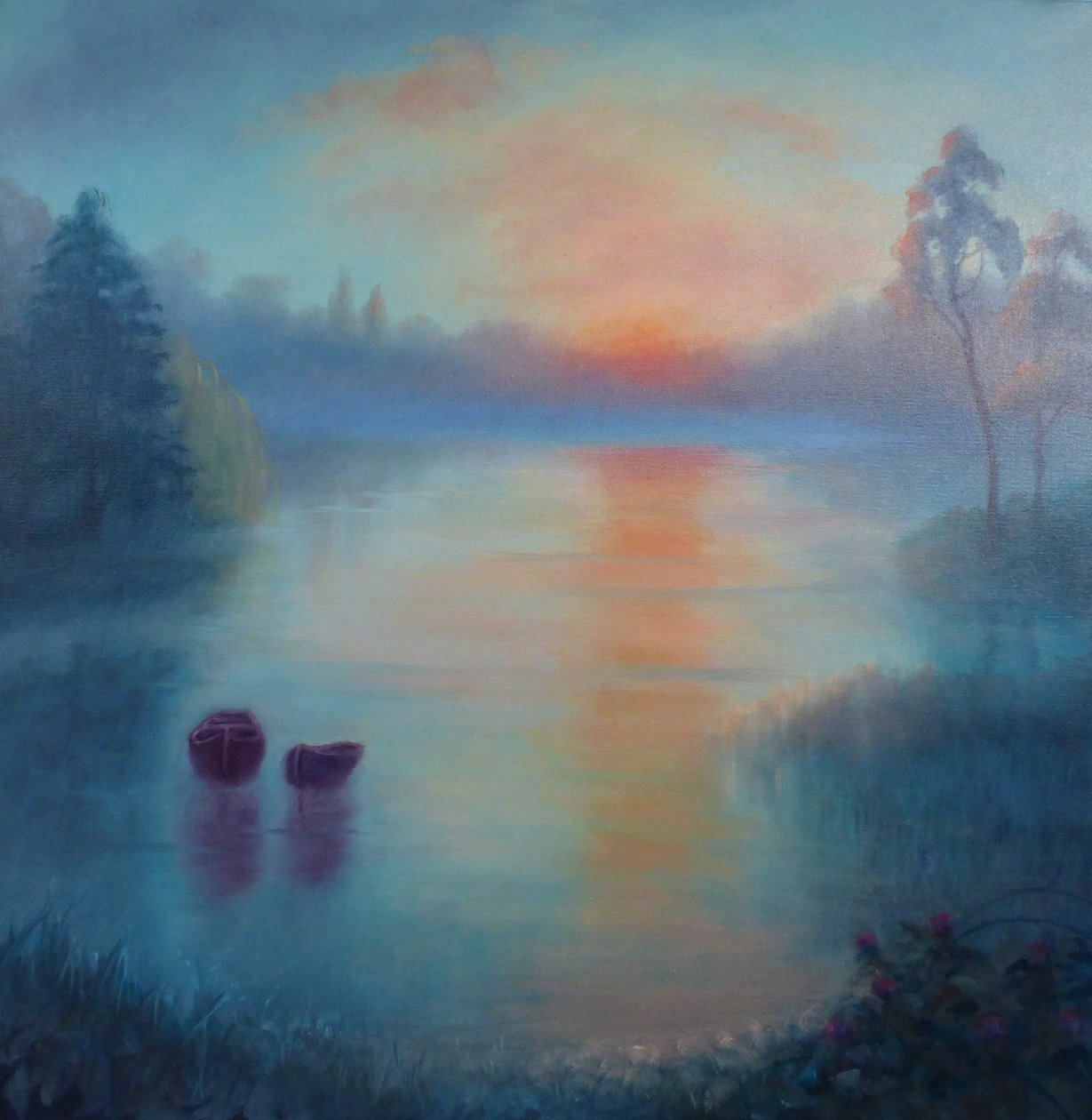 Morning Drift, 2018, tekijältä Unbekannt Unbekannt