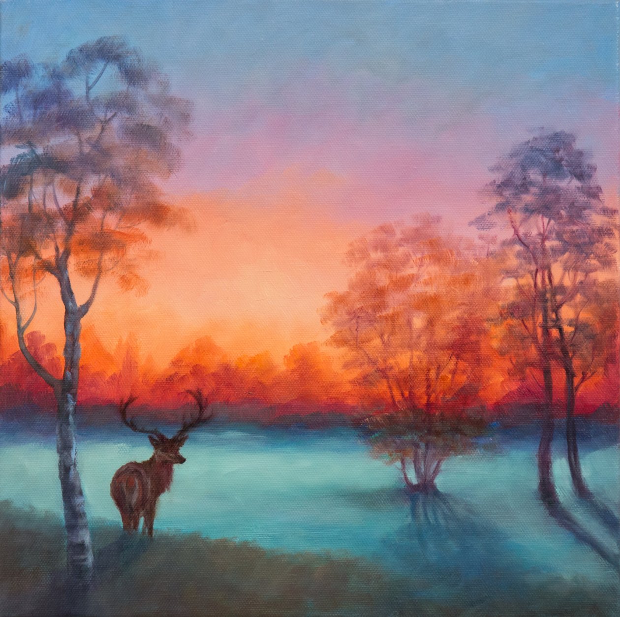 Winter Glow, 2017, tekijältä Unbekannt Unbekannt