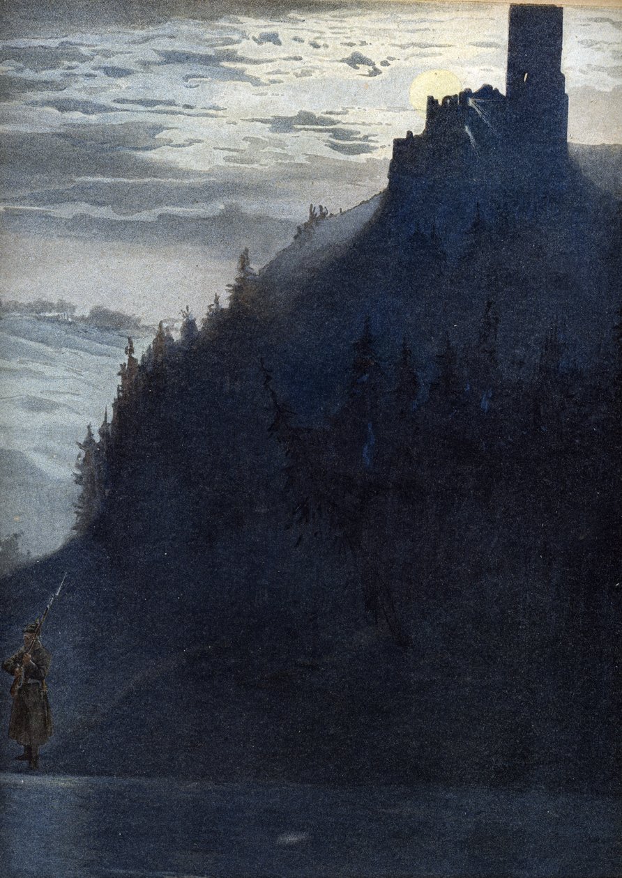 Allegoria "Deutschlandlied", noin 1900 (kuva) tekijältä Unbekannter Künstler
