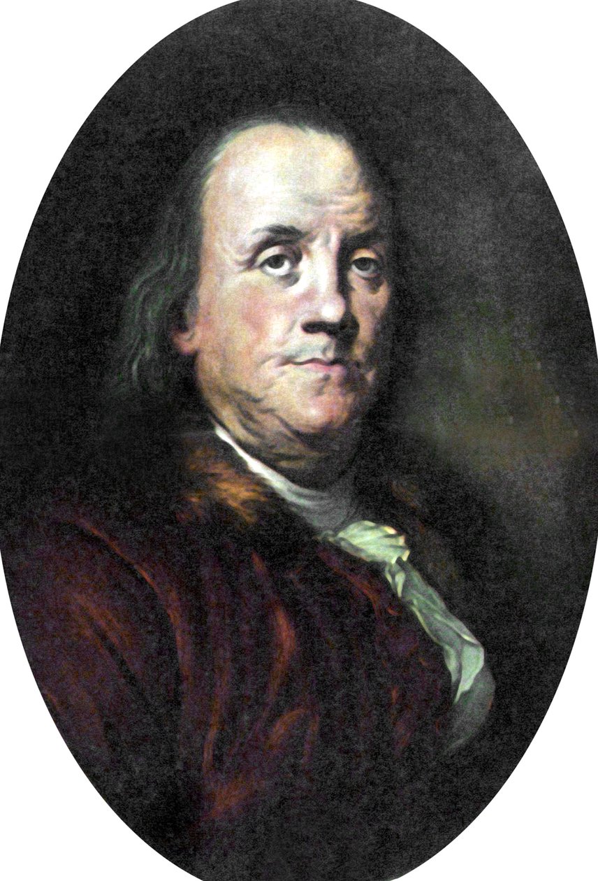 Benjamin franklin tekijältä Unbekannter Künstler