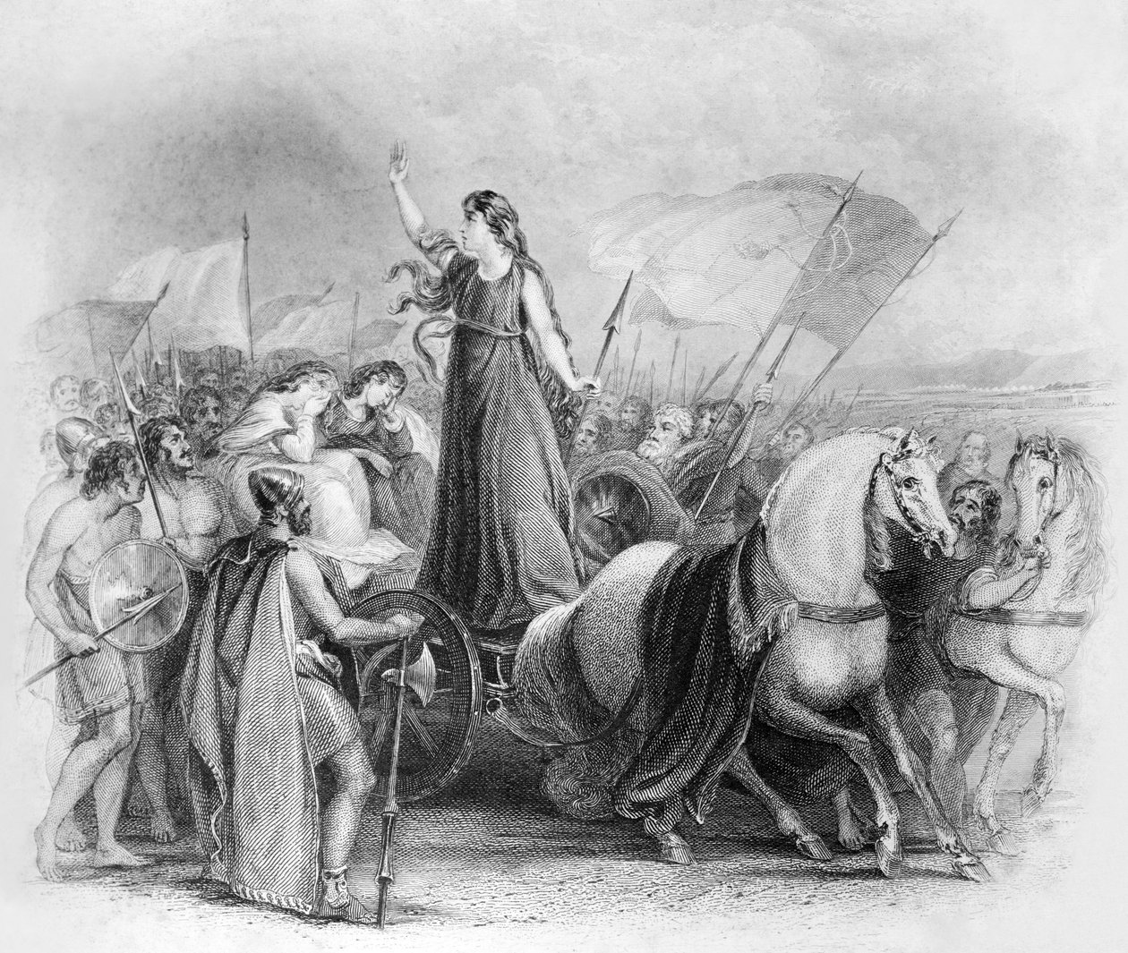 Boudica / Boadicea tekijältä Unbekannter Künstler