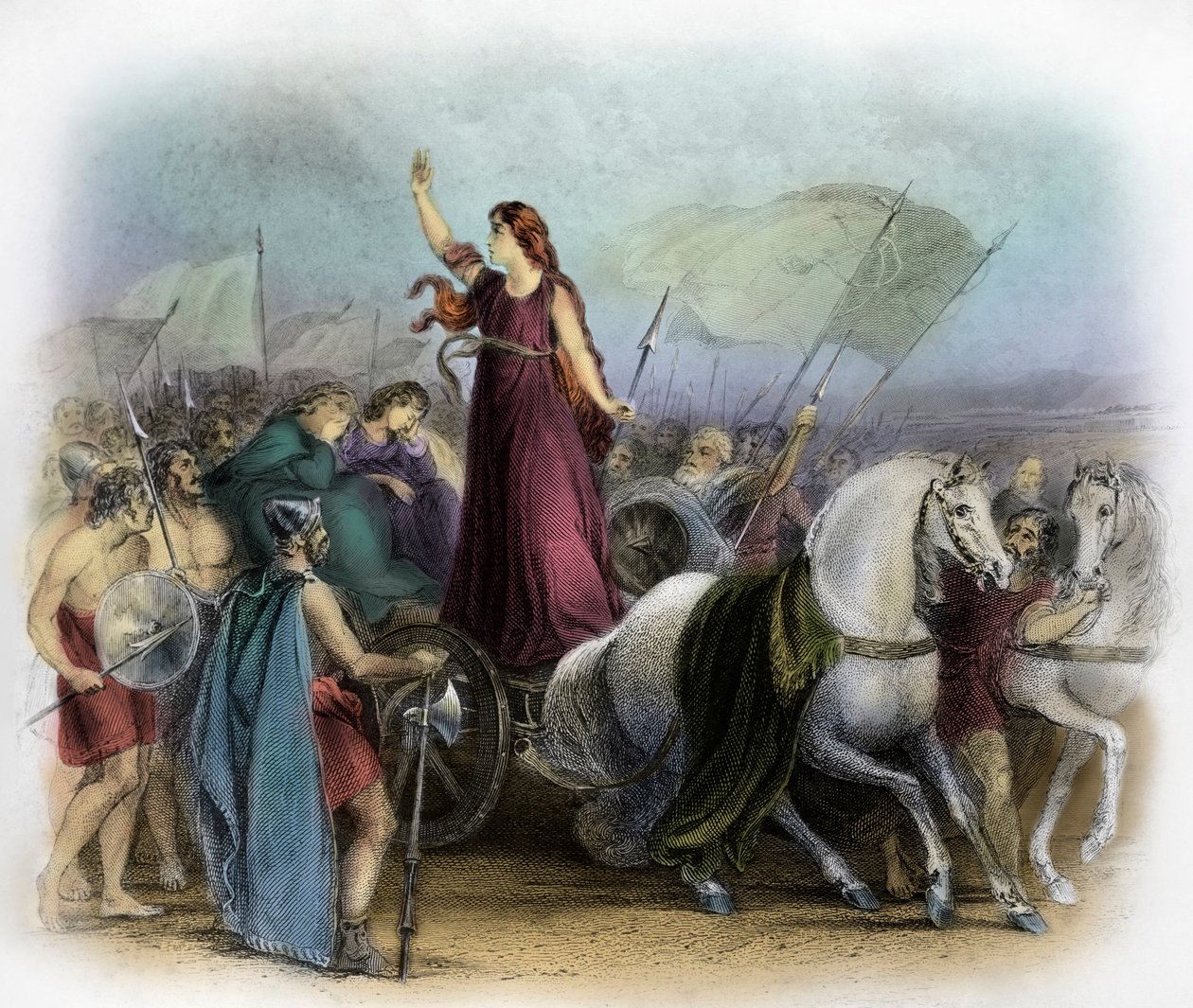 Boudica / Boadicea tekijältä Unbekannter Künstler