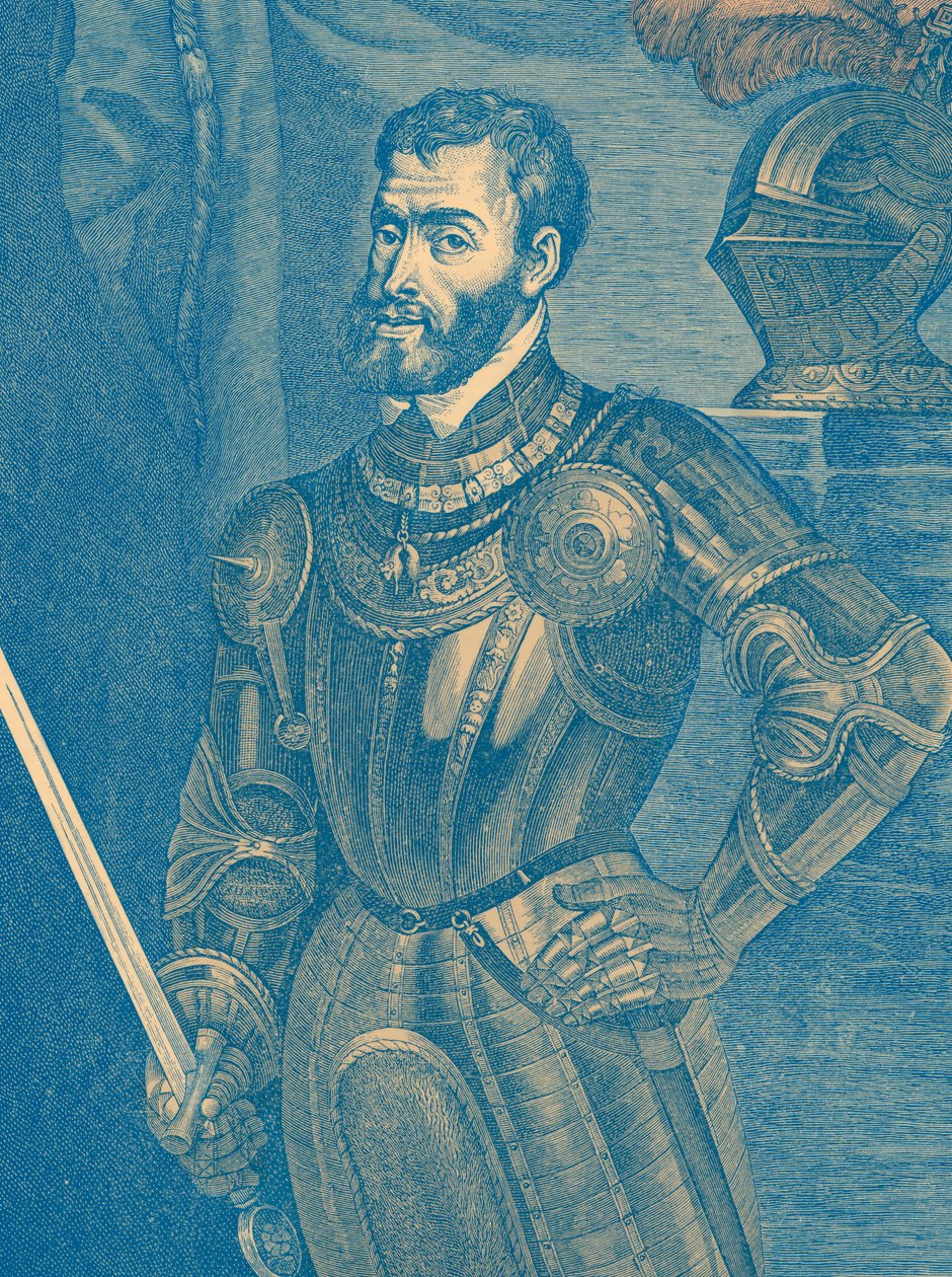 Kaarle V (1500-58) (kaiverrus) tekijältä Lancelot Volders