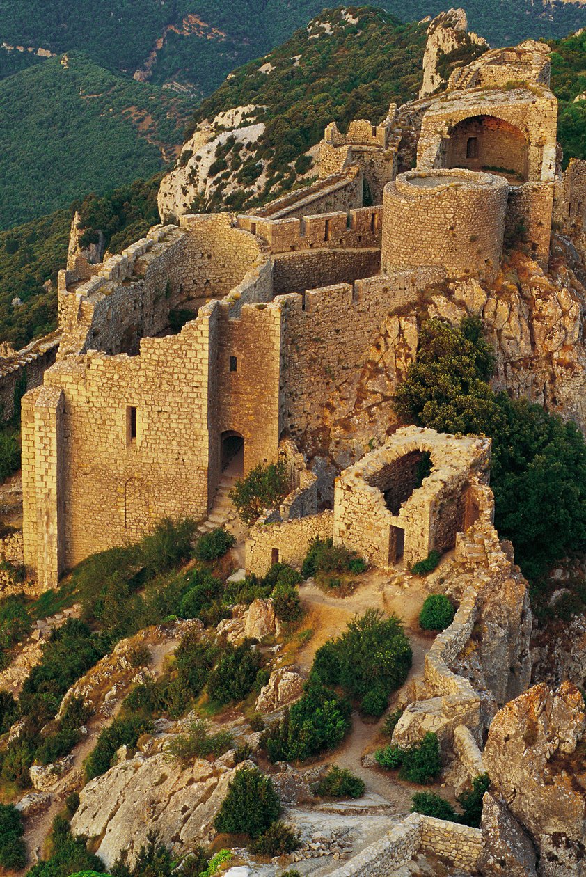 Chateau de Peyrepertuse (Duilhac tekijältä Unbekannter Künstler