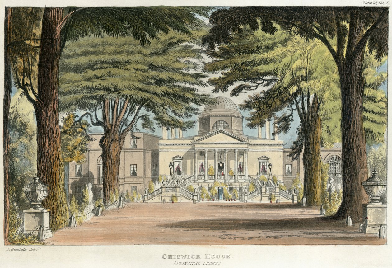Chiswick House (kaiverrus) tekijältä Unbekannter Künstler