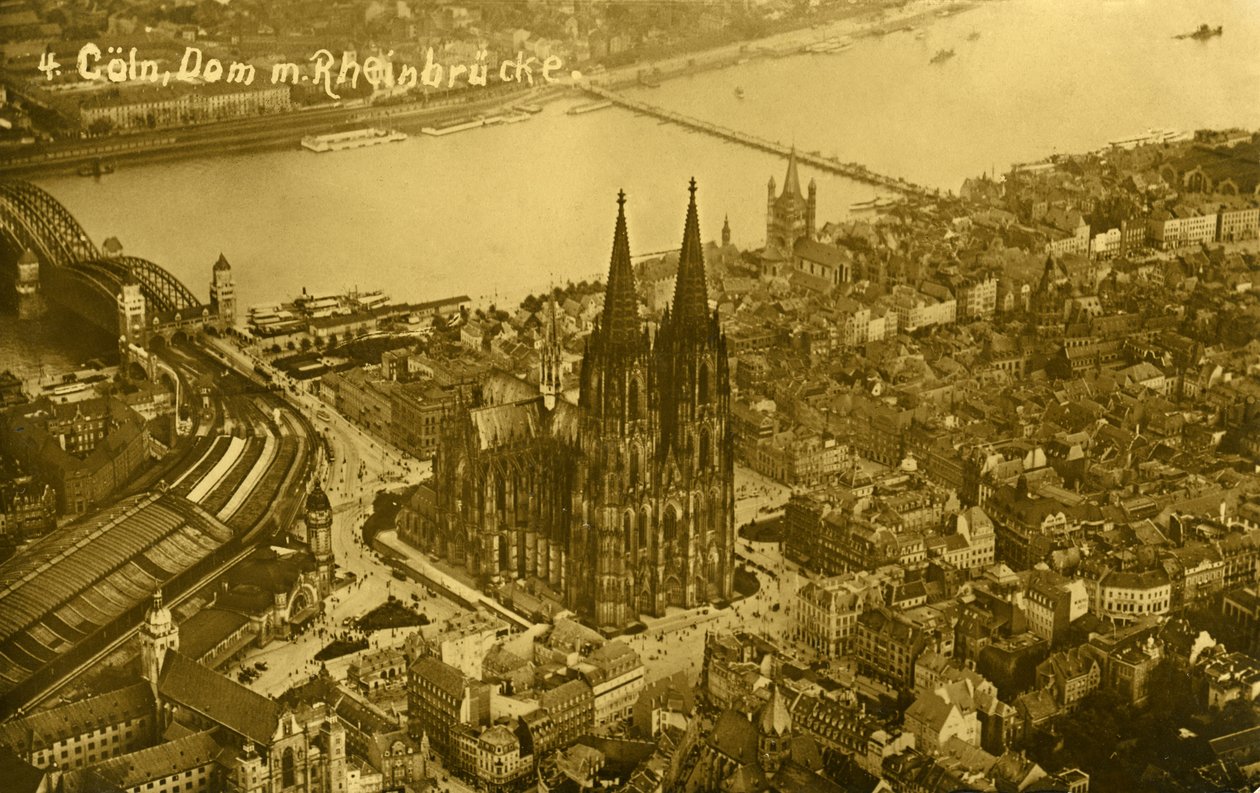 Köln, Saksa, 20. vuosisadan alku tekijältä Unbekannter Künstler