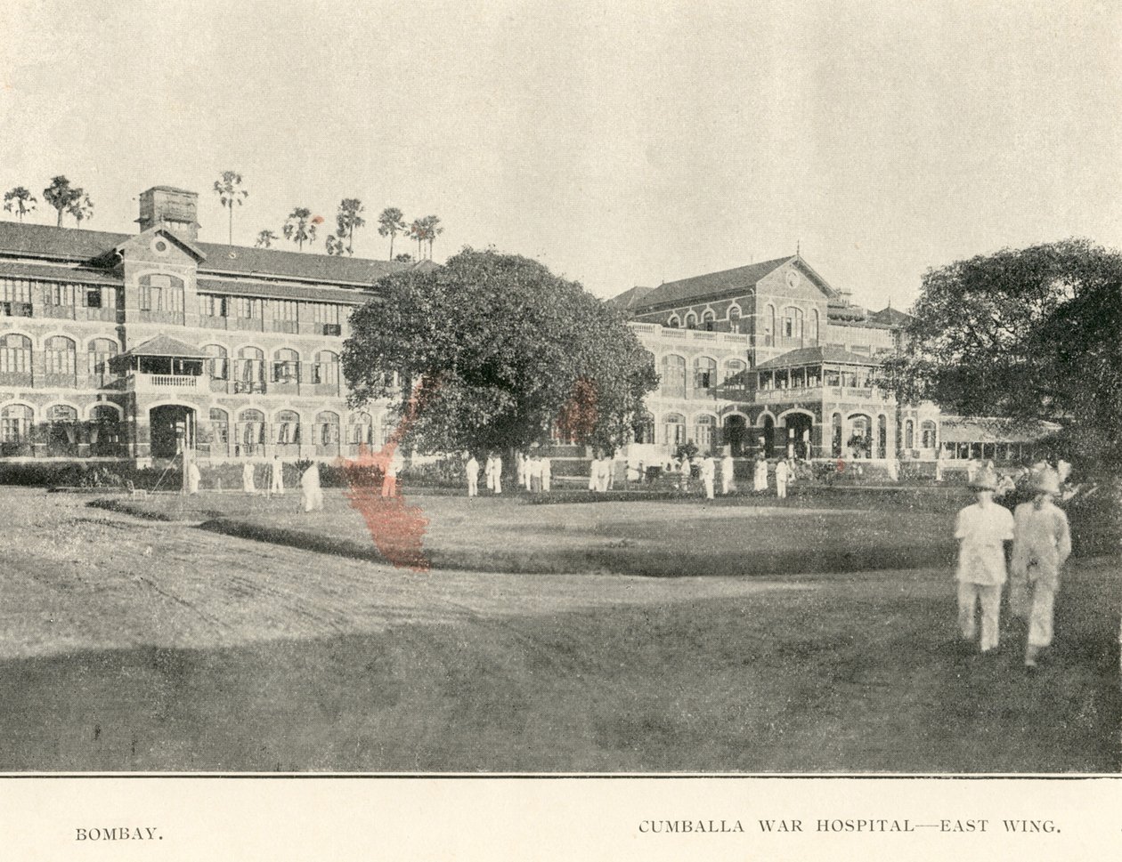 Cumballan sotasairaala, 1900-luku (kuva). tekijältä Unbekannter Künstler