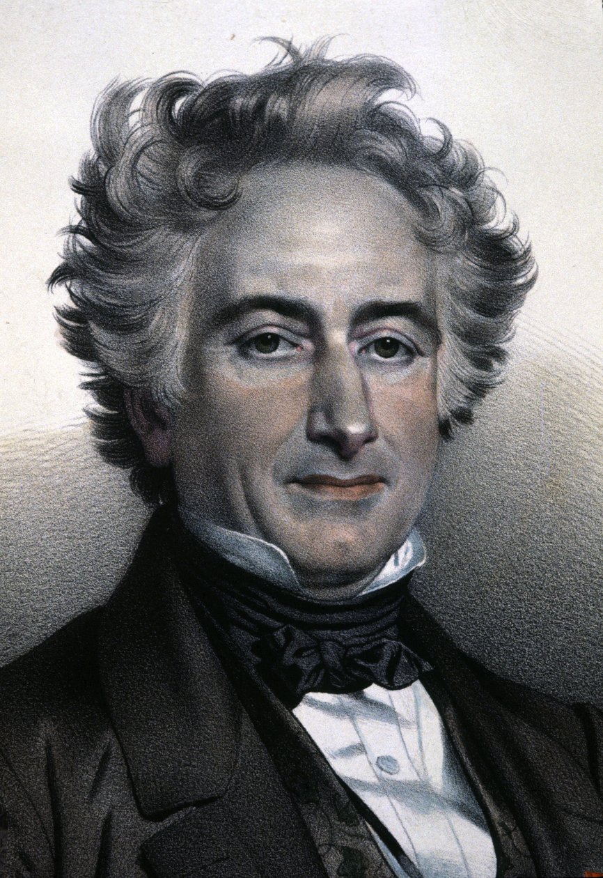Eugene Chevreul, n. 1830 - 1840 (kaiverrus). tekijältä Unbekannter Künstler