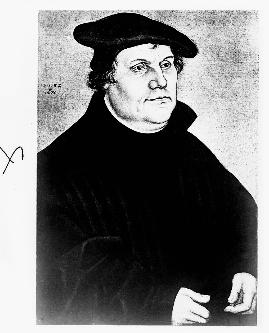 Saksalainen uudistaja Martin Luther tekijältä Unbekannter Künstler