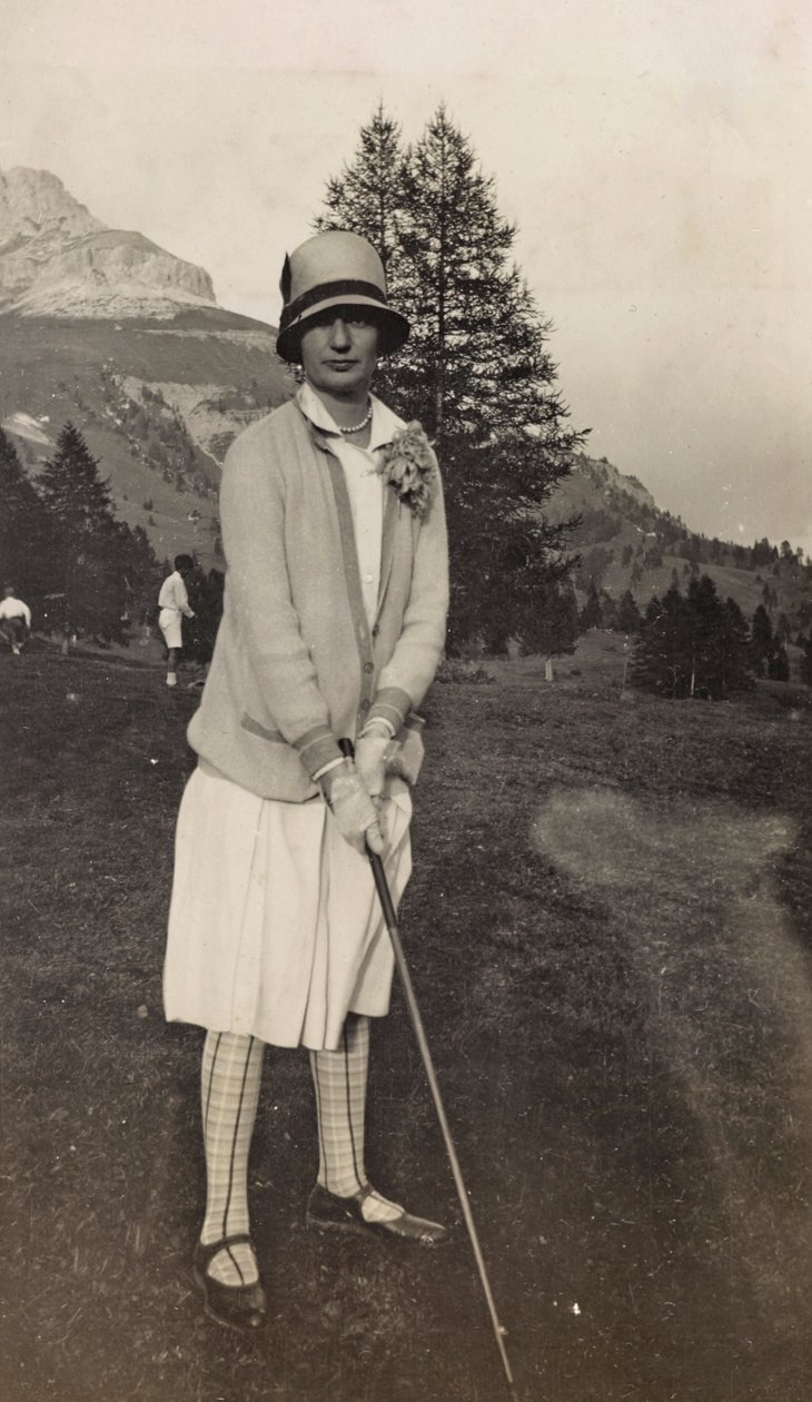 Golffari Carezza-järvellä tekijältä Unbekannter Künstler