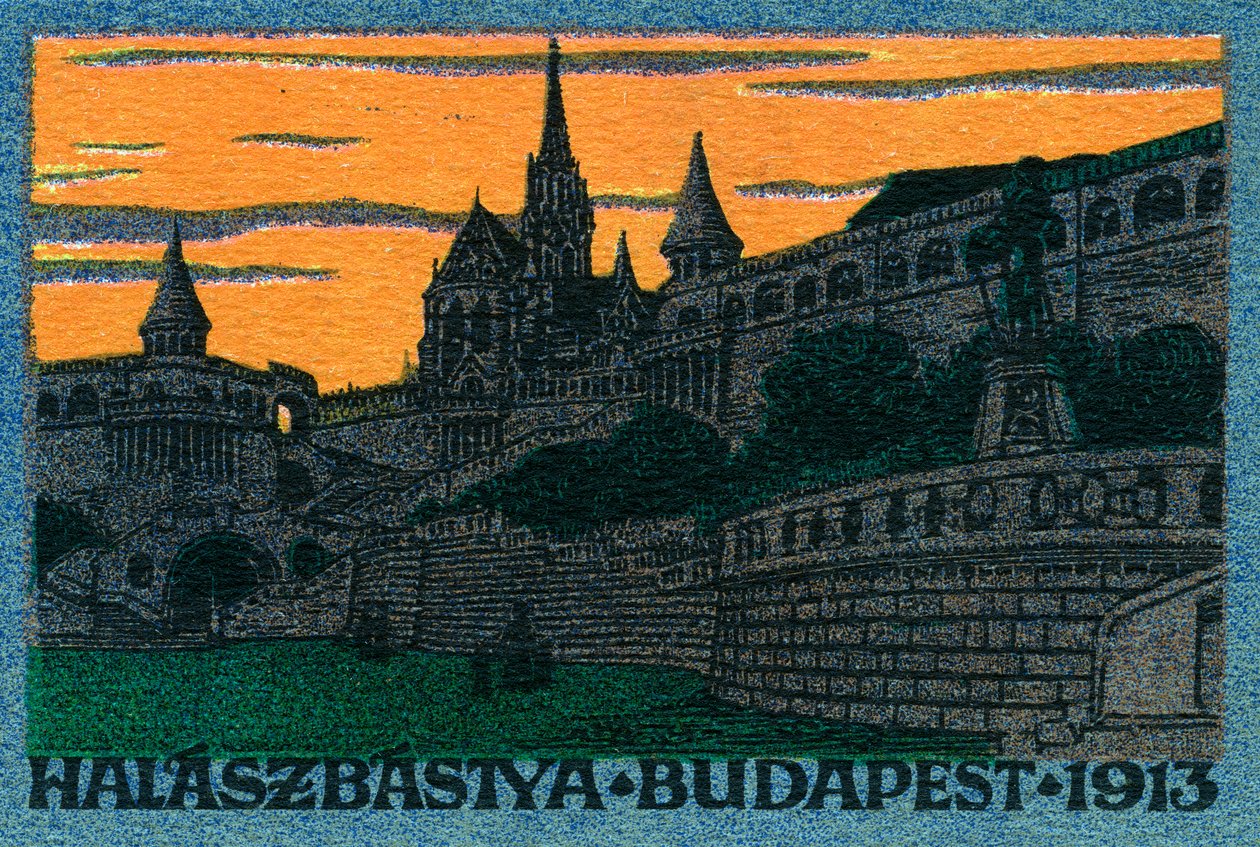 Kalastajan Bastion Budapest tekijältä Unbekannter Künstler