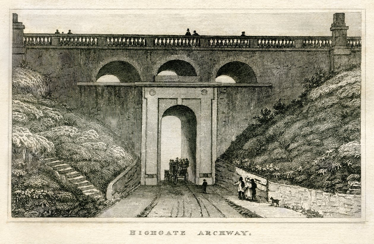 Highgate Archway tekijältä Unbekannt