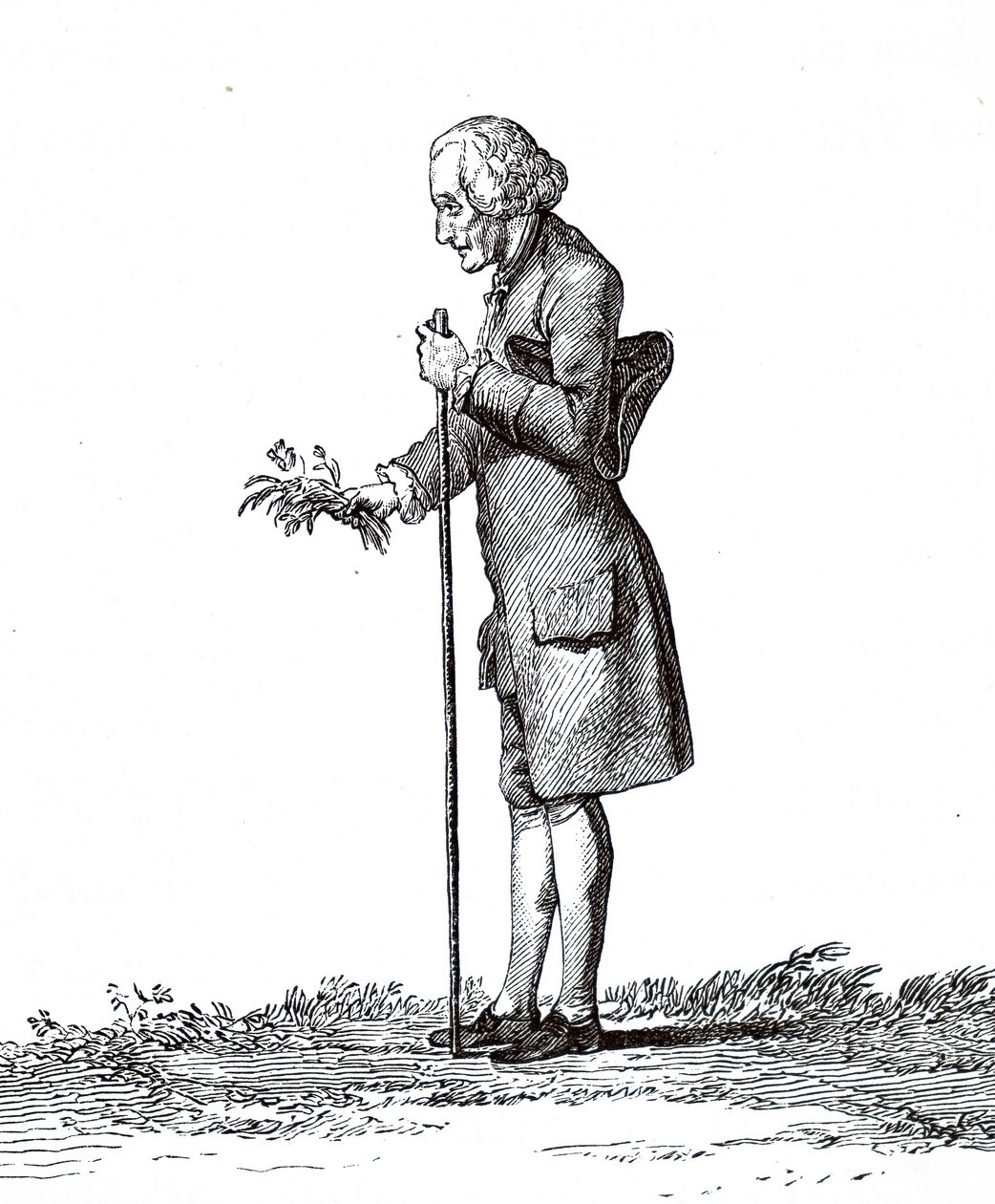 Jean-Jacques Rousseau. tekijältä Unbekannt