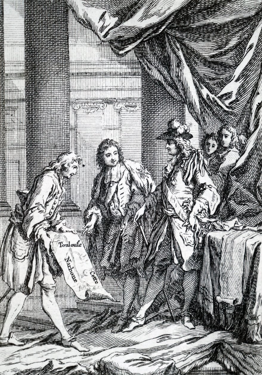 Ranskan kuningas Ludvig XV. tekijältä Unbekannt
