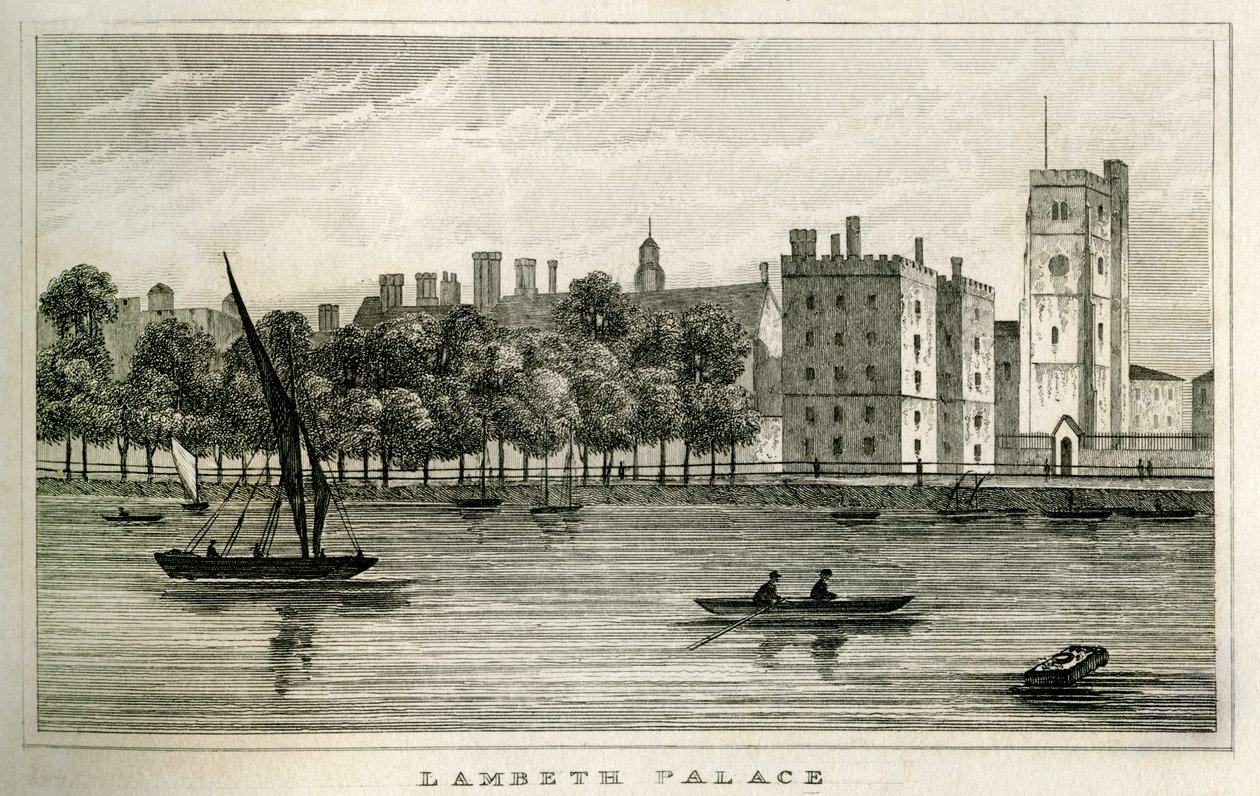 Lambeth Palace, Lontoo tekijältä Unbekannt