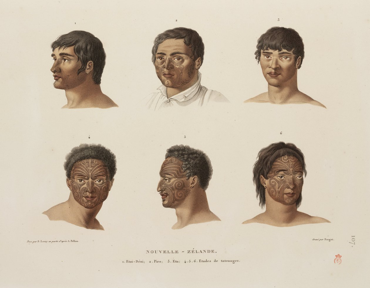 Maori tatuoinnit tekijältä Unbekannt