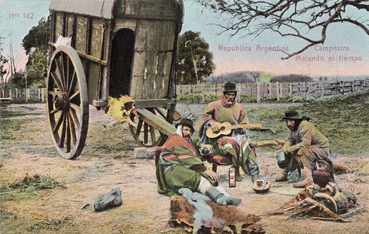 Matiando del Tiempo, Argentiina, n. 1910 (postikortti) tekijältä Unbekannter Künstler