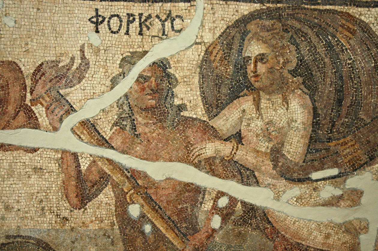 Merimaiseman mosaiikki, Turkki tekijältä Unbekannt