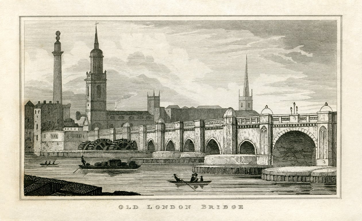 Old London Bridge tekijältä Unbekannt