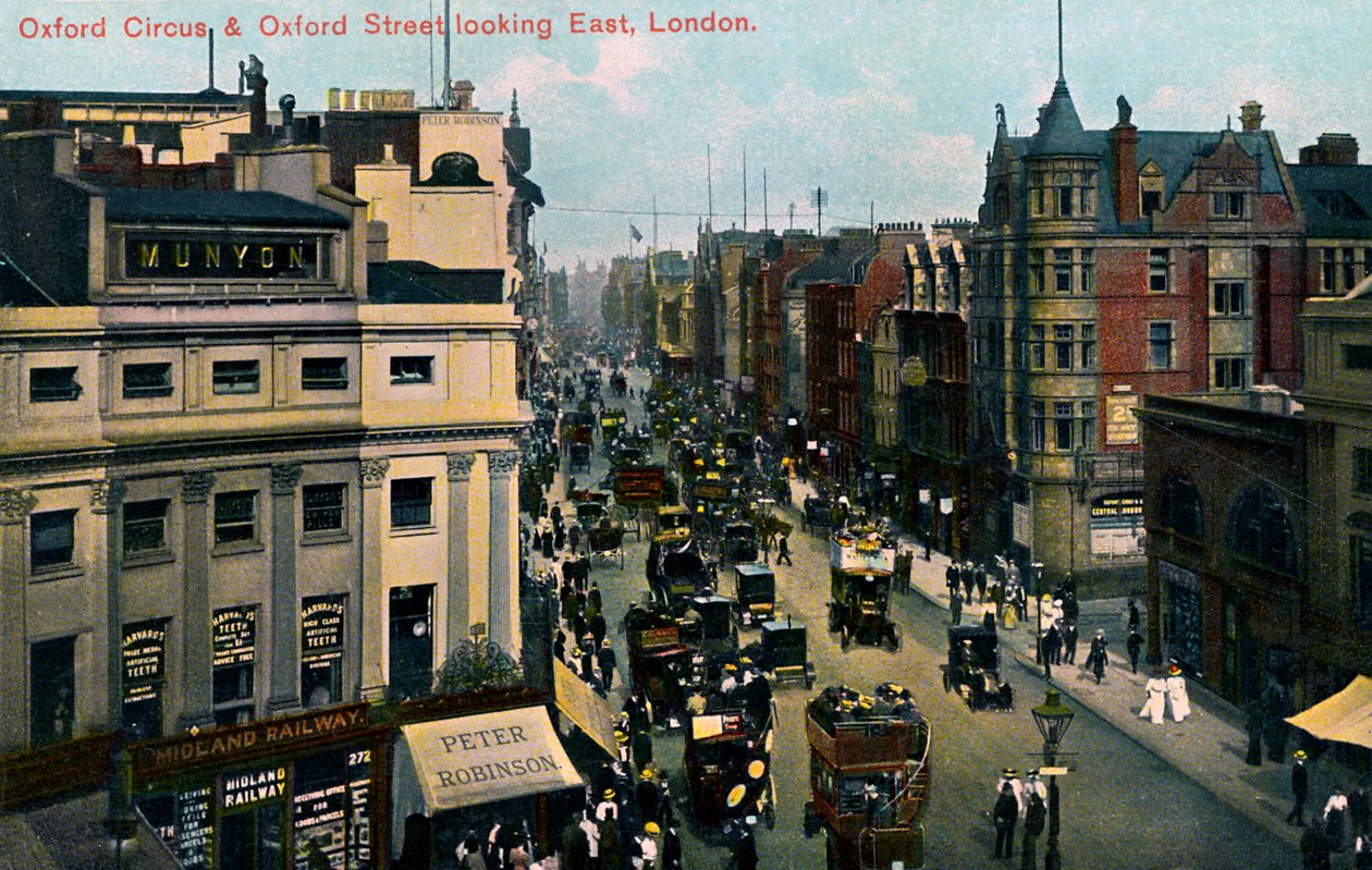 Oxford Circus ja Oxford tekijältä Unbekannter Künstler