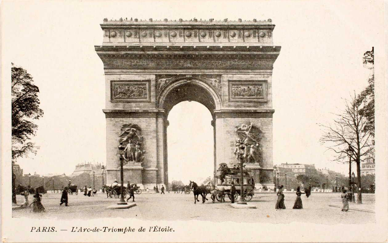 Postikortti/Arc de Triomphe de l