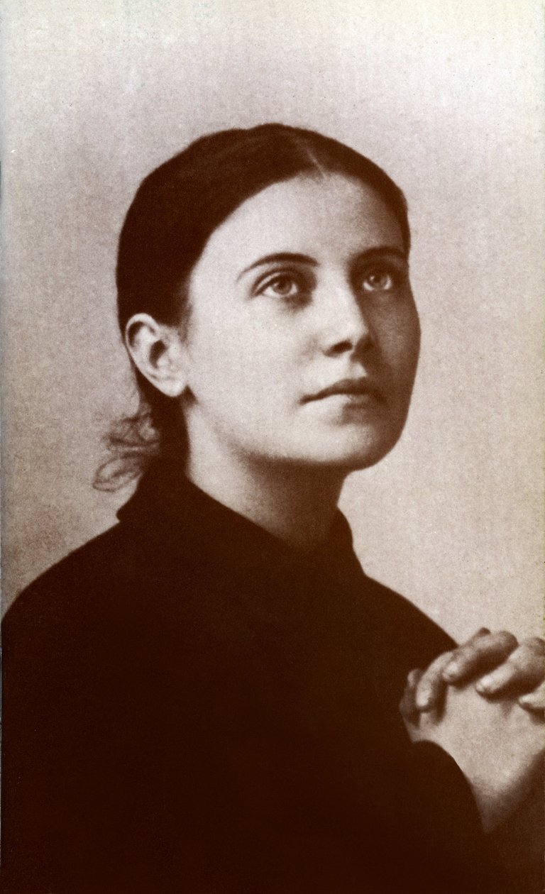 Pyhä Gemma Galgani Luccasta (Italia) (1878-1903). tekijältä Unbekannter Künstler