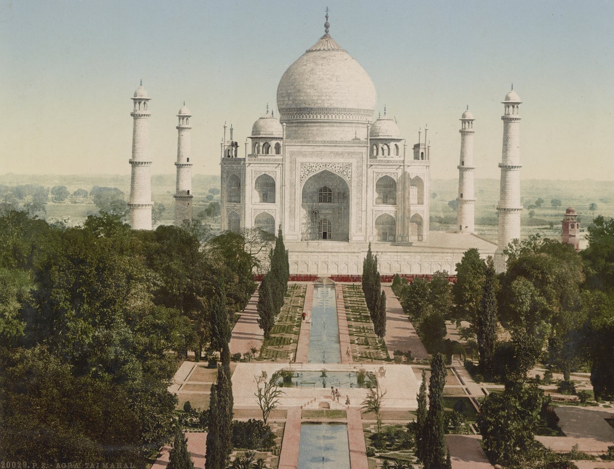 Taj Mahal, 1890-1900 tekijältä Unbekannt