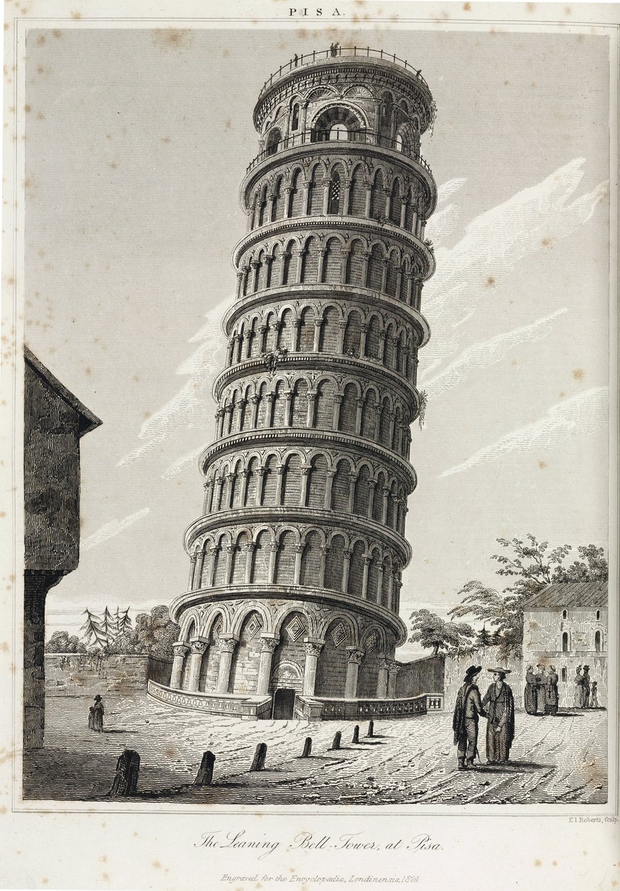 Kalteva kellotorni, Pisa