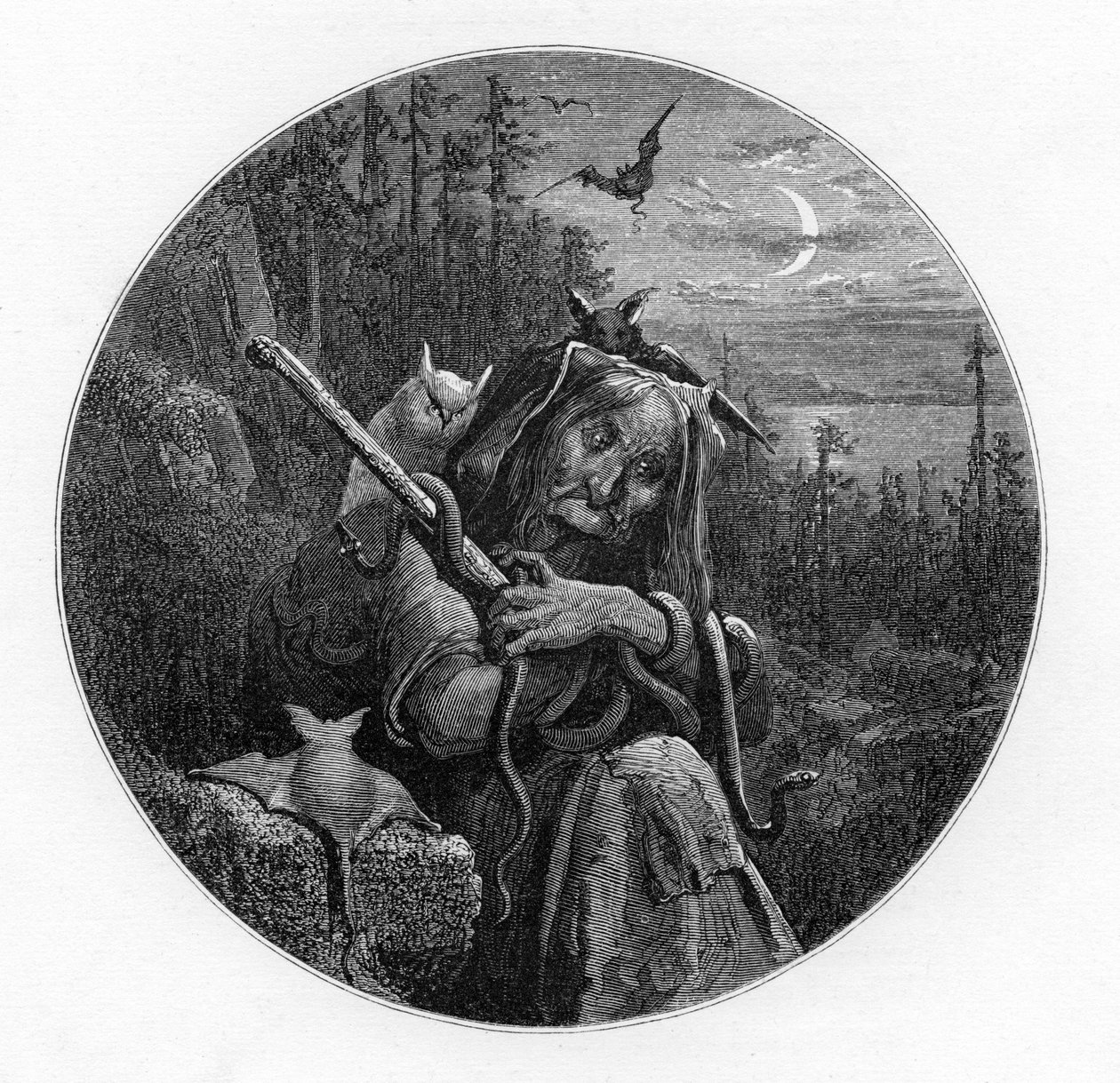 Myrsky - Shakespeare by Doré tekijältä Unbekannter Künstler
