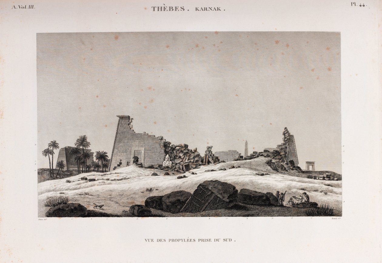 Thebes: Karnak tekijältä Unbekannt