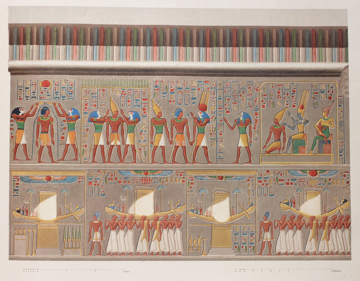 Thebes: Karnak, lähikuva tekijältä Unbekannt