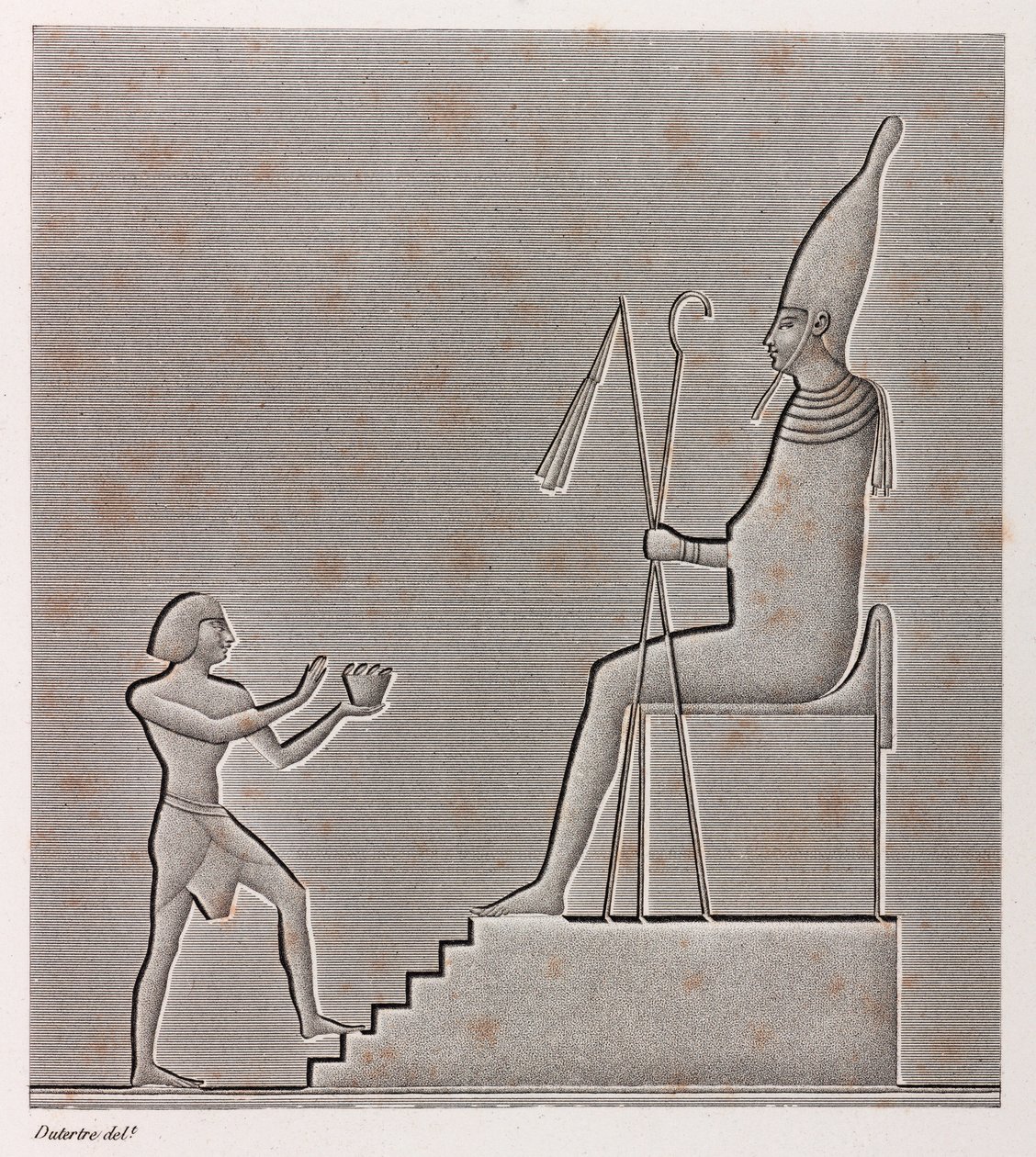 Thebes, Karnak, lähikuva tekijältä Unbekannt