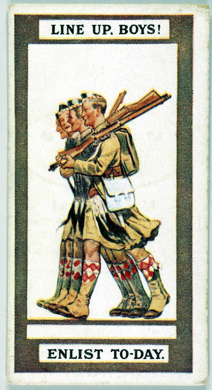Iso-Britannia : Tupakkakortit - WW1 Rekrytointi tekijältä Unbekannt