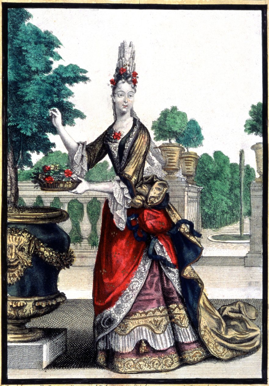 Talvi (allegoria), 1600-luvun puoliväli (kaiverrus). tekijältä Unbekannter Künstler