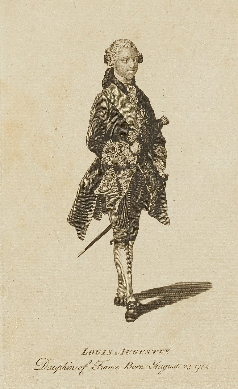 Louis Augustus, Ranskan Dauphin de France tekijältä Unidentified