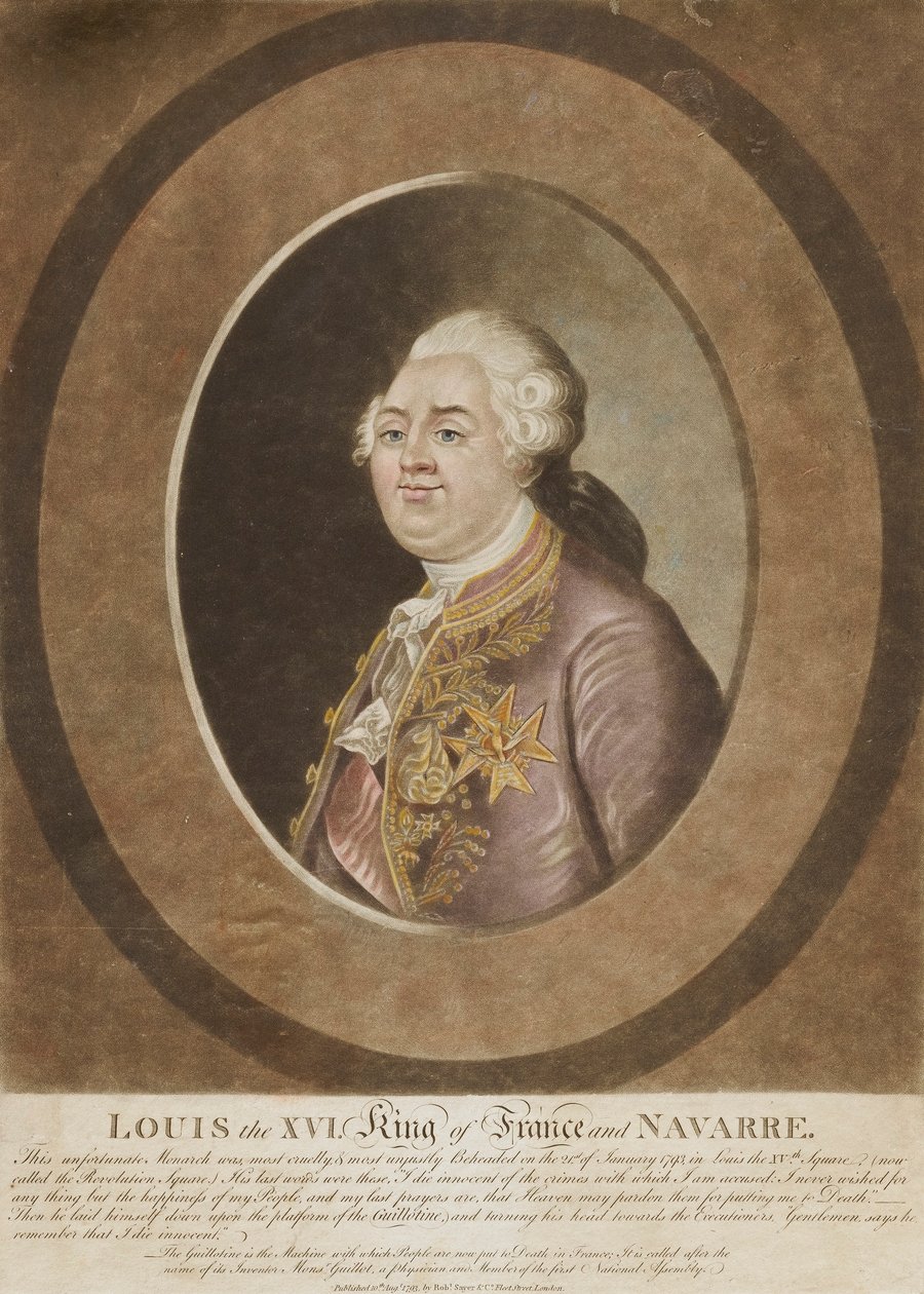 Ludvig XVI, Ranskan ja Navarran kuningas tekijältä Unidentified