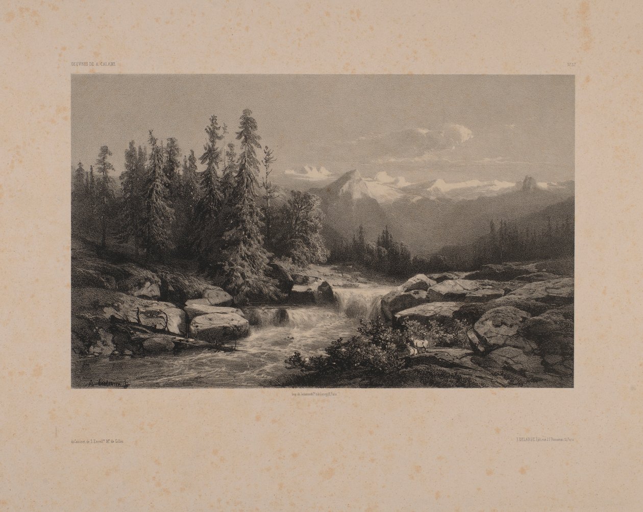 Oeuvres de a Calame tekijältä Unidentified