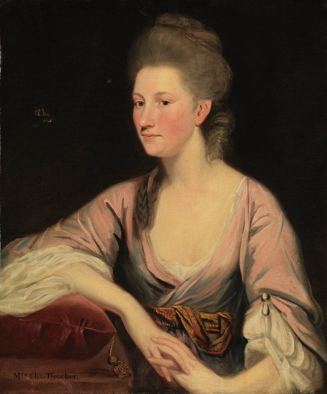 Rouva Elizabeth Boucherin muotokuva tekijältä Unidentified