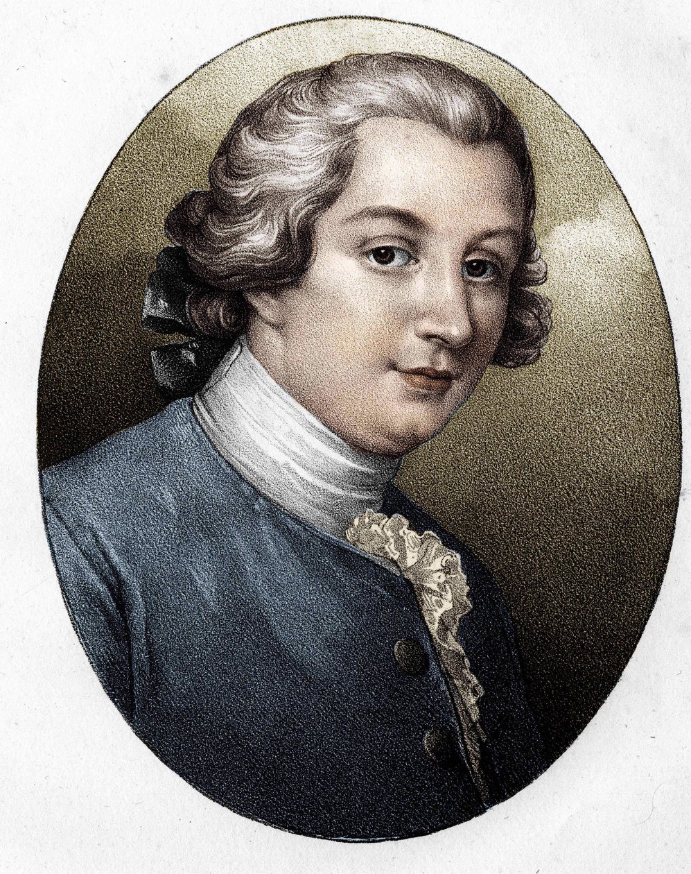 Louis Gresset (1709-1777), ranskalainen kirjailija. tekijältä Unknown artist