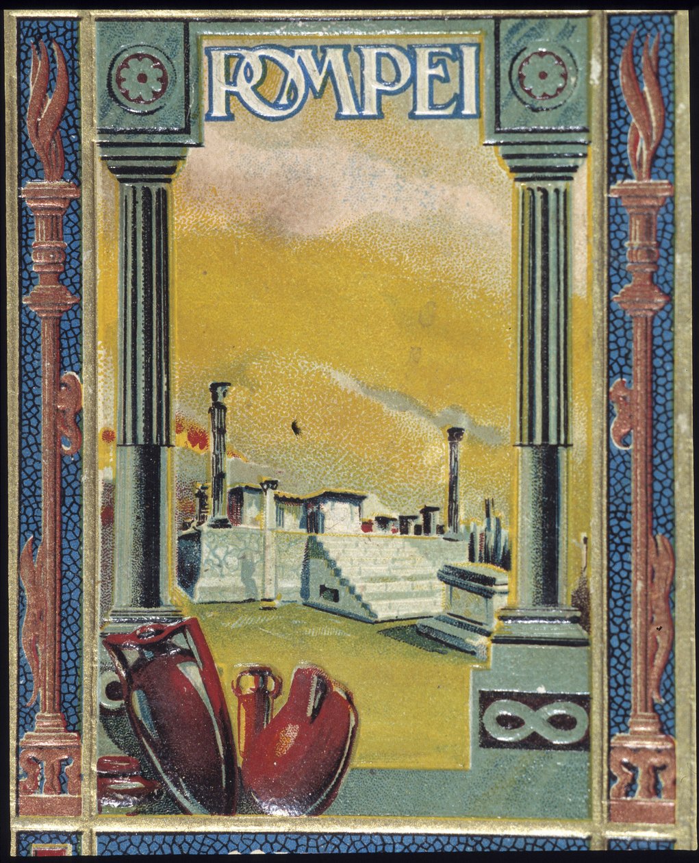 Pompeji. tekijältä Unknown artist