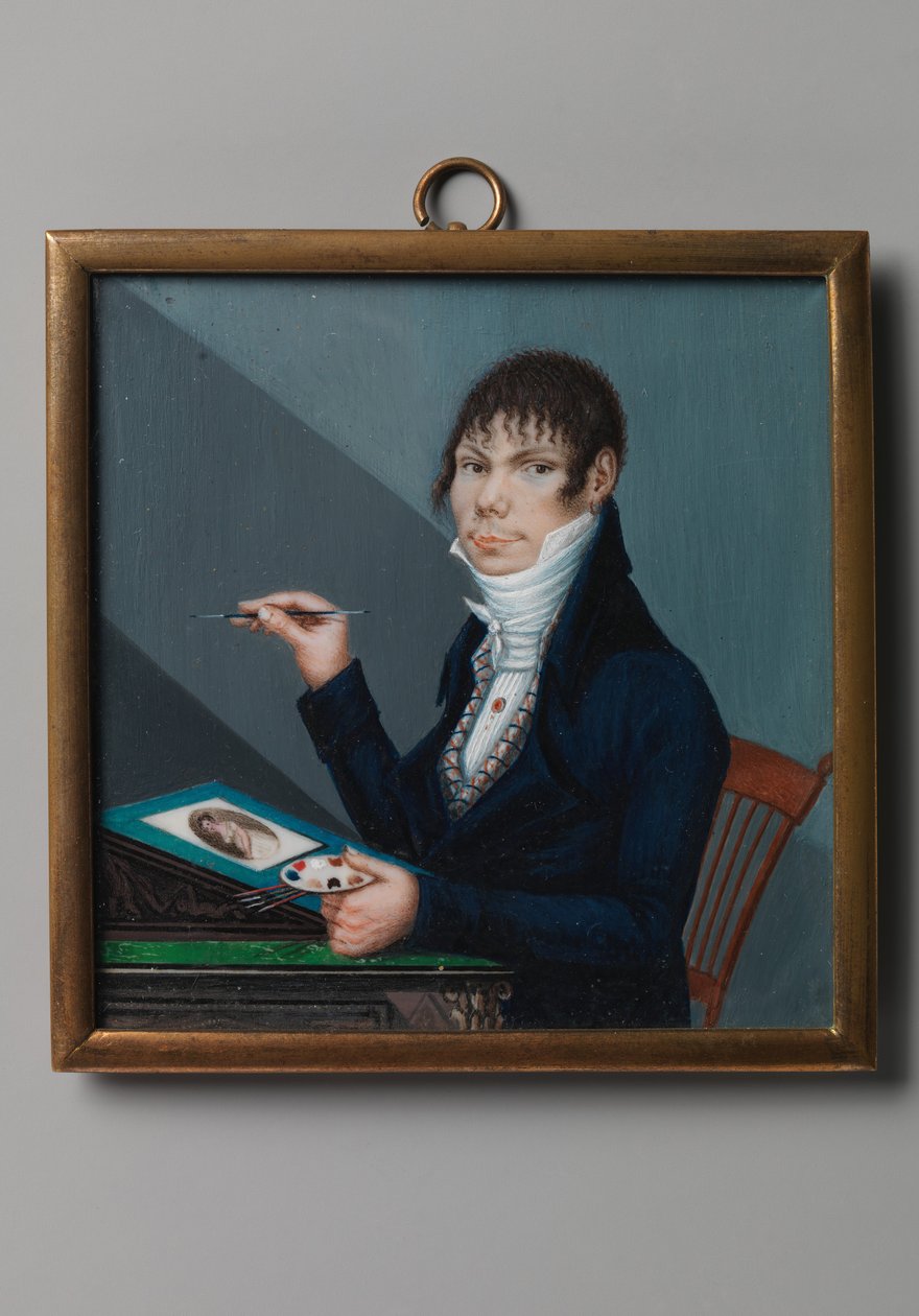 Omakuva, n. 1800-1805. tekijältä Unknown Artist.