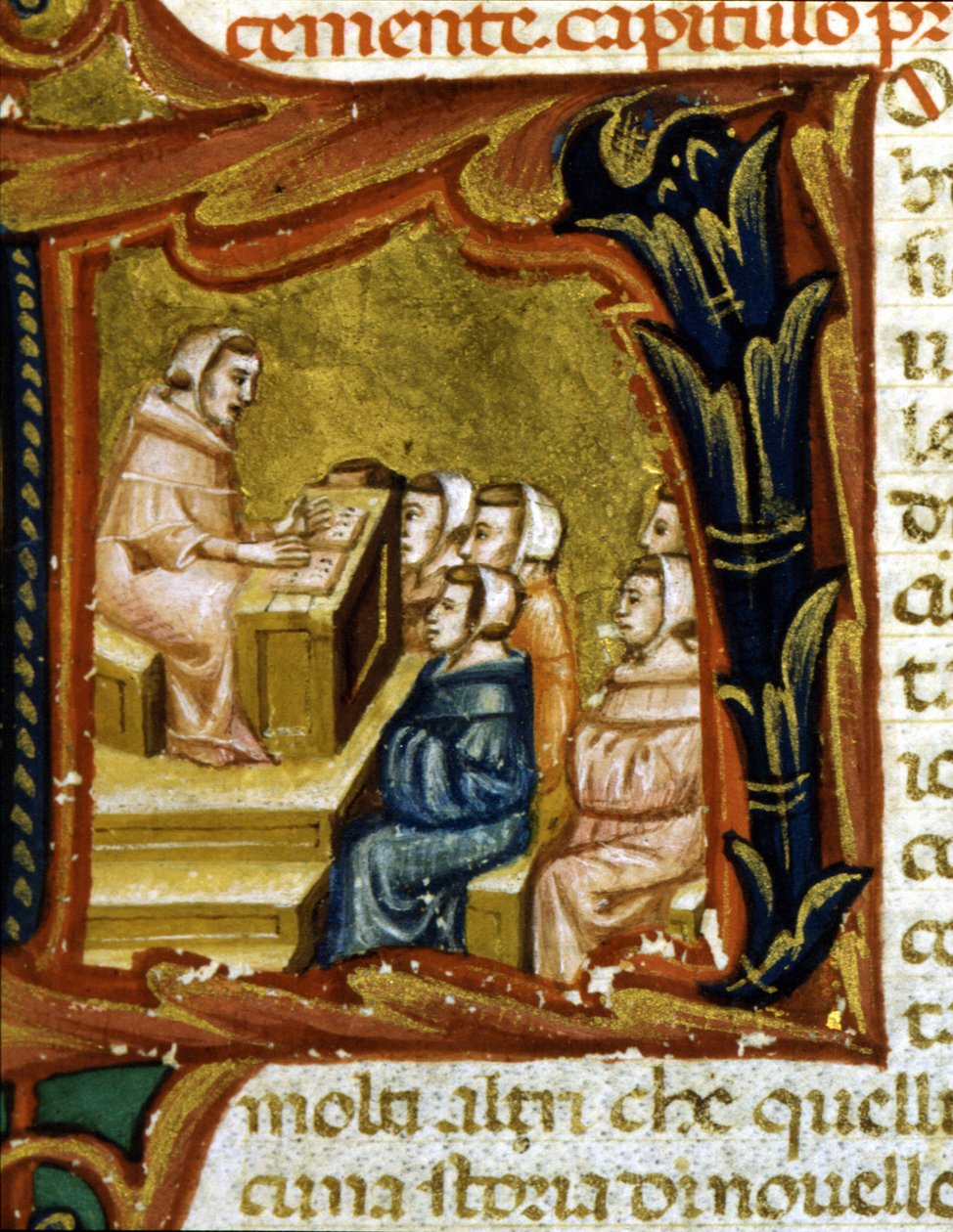 Opetus. 1300-luvun käsikirjoitus. tekijältä Unknown artist