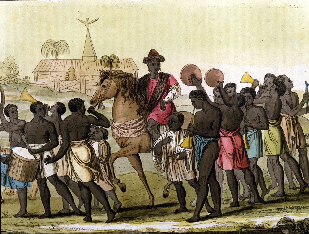 Beninin kuningas (Dahomey). tekijältä Unknown artist